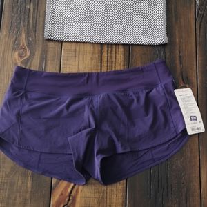 NWT Dark Purple Lululemon Shorts